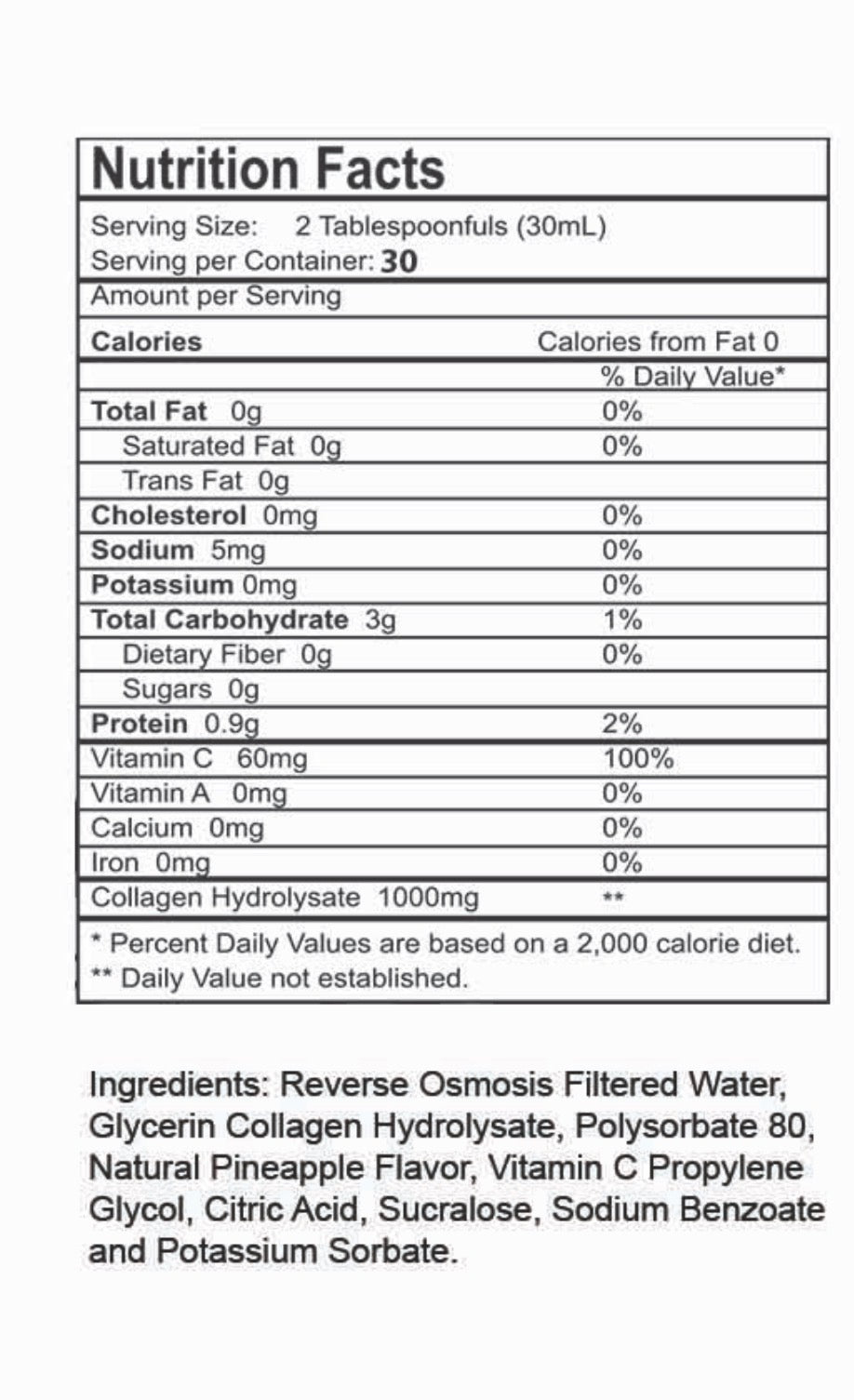 Youth Remedy- Liquid Collagen Supplement