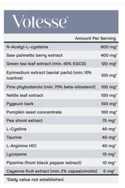 Votesse Hair Dietary Supplement