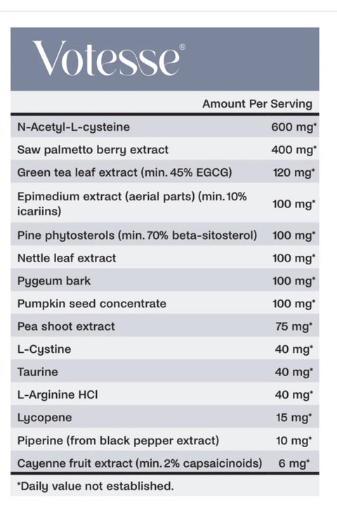 Votesse Hair Dietary Supplement